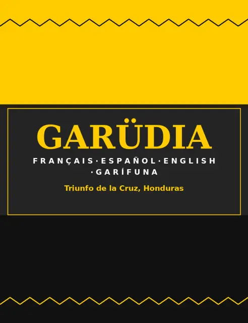 Alphabet garífuna, tissage, motifs